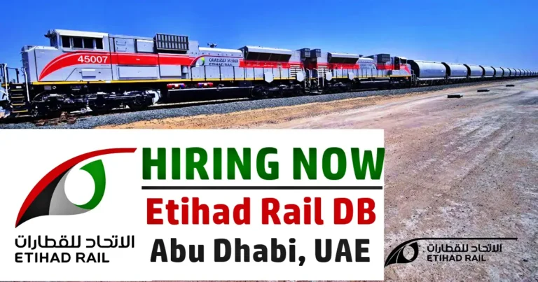 Etihad Rail Careers 2025 Abu Dhabi Railways Jobs