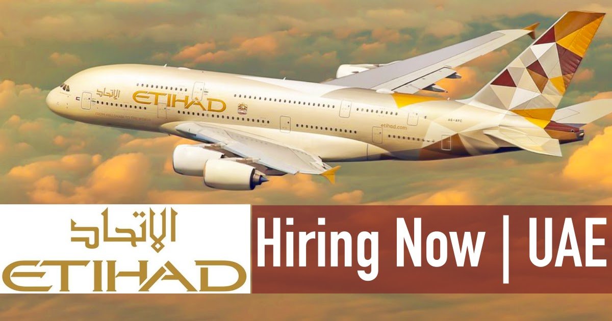 Etihad Airways Jobs in UAE - New Vacancies (2024)