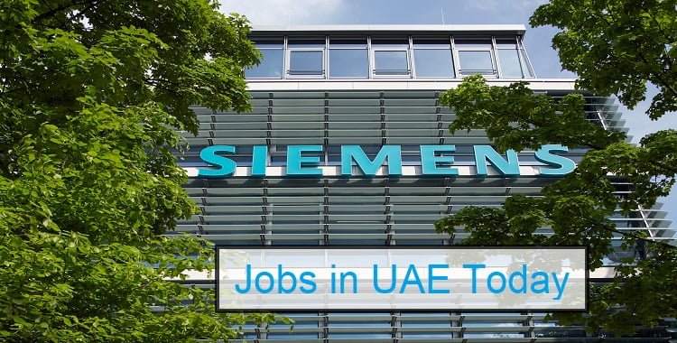 Siemens Careers in UAE 2025 - New Job Opportunities