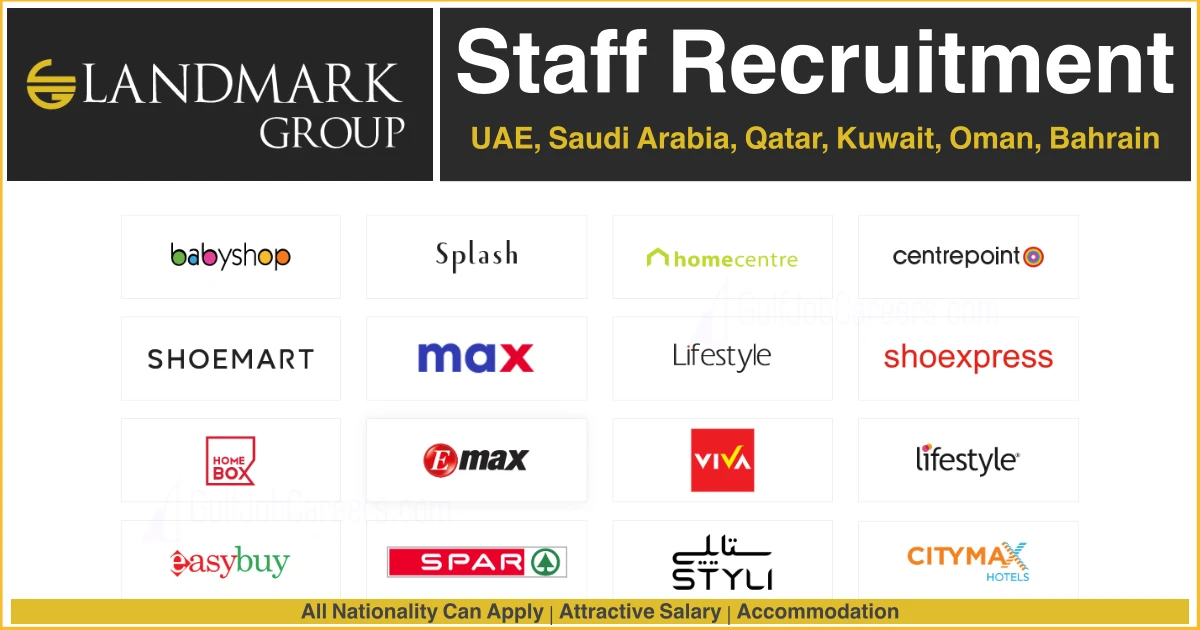 100+ Job Vacancies - Landmark Group Careers UAE